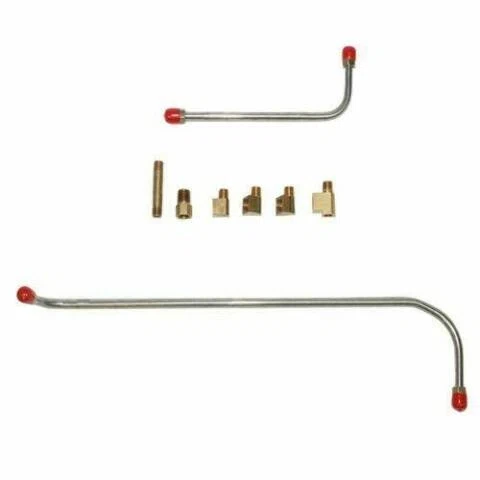 1956 Chevrolet Bel Air Pump to Carburetor Fuel Line w_ 6 Fittings - BPC5602OM
